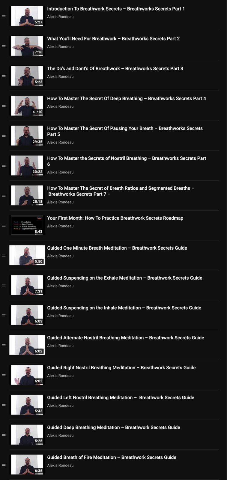 https://www.youtube.com/playlist?list=PLXf3KNADhT1MjYewe-aUOWlvSx1VBvOML