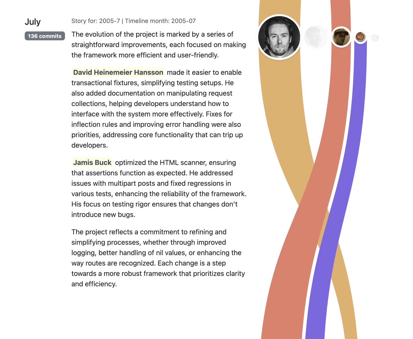 Example: The Ruby on Rails legacy