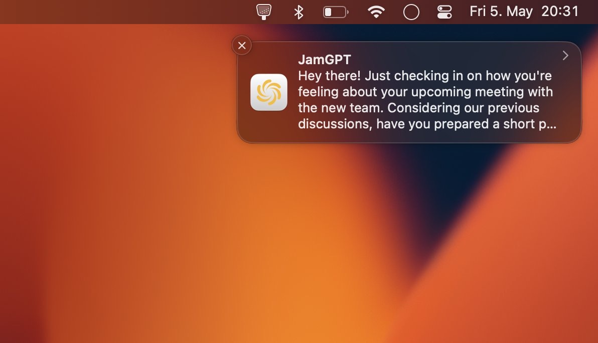 Accountability follow-up from ChatGPT API via a native macOS notification. 