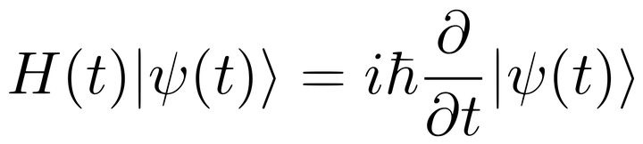The Schrödinger equation of quantum mechanics.