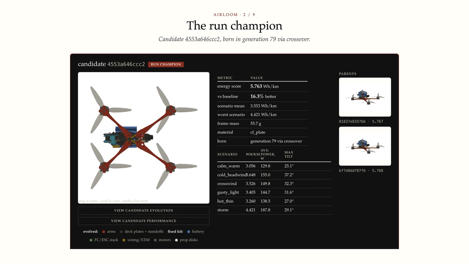 The run champion