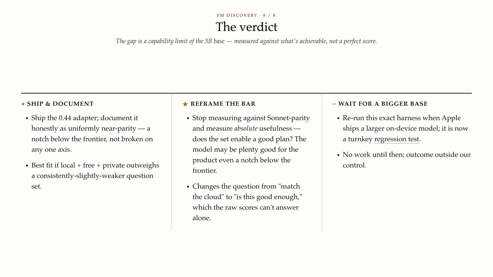 The verdict